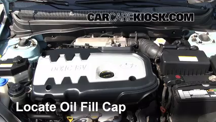 Oil & Filter Change Hyundai Accent (2006-2011) - 2010 Hyundai Accent GS ...